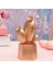 Angel Of Life LED Işıklı Sevimli Kaktüs Dekoratif Masa Lambası Mini Biblo Gece Lambası Gold 1