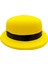 Neon Partisi Sarı Renk Melon Plastik Parti Şapkası 1