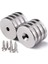 25X10-5.5X5 mm Neodyum Mıknatıs 500 Adet, YUVARLAK,N35 Nikel Kaplamalı Kaliteli ve Dayanıklı Ürün ( Lisinya ) 3