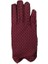 Bordo Renk Puanlı Çocuk Eldiveni 1