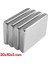 N35 20X10X5 mm Neodyum Mıknatıs 40 Adet, Köşeli, Nikel Kaplamalı Kaliteli ve Dayanıklı Ürün ( Lisinya ) 1