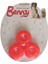 Benny Köpek Oyuncağı Üçlü Halka 9 x 9 cm Kırmızı 2
