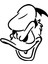 Disney Karakterleri Şablonu - Donald Duck P263579 2