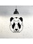 Panda Yüz Duvarı Heykeli 2d T3286965 1