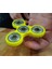 Tırtıllı Üç Döndürücü Fidget Spinner Oyuncak Sarı 1871997 2
