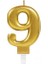 9 Rakam Mum Gold Renk 1