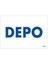 Depo Uyarı Levhası 17,5X25 KOD:1673 1