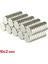 N35 10X2 mm Neodyum Mıknatıs 100 Adet, Yuvarlak, Nikel Kaplamalı Kaliteli ve Dayanıklı Ürün ( Lisinya ) 1