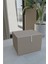 Çok Amaçlı Düzenleyici Kutu Organizer Cırt Cırtlı Hurç Maxi Boy 30CM x 40CM x 50CM (5 Adet) 7644 ( Lisinya ) 3