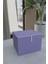 Çok Amaçlı Düzenleyici Kutu Organizer Cırt Cırtlı Hurç Maxi Boy 30CM x 40CM x 50CM (5 Adet) 7644 ( Lisinya ) 4