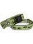 Köpek Tasması Patili Dokuma 2 cm - Min: 30 cm - Max: 50 cm Yeşil 1