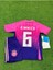 Almanya Euro 2024 Joshua Kimmich 6 Deplasman Pembe Çocuk Forması 3'lü Set (Pink) 4