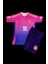 Almanya Euro 2024 Jamal Musiala 10 Deplasman Pembe Çocuk Forması 3'lü Set (Pink) 5