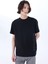 Bisiklet Yaka Baskılı Siyah Erkek T-Shirt M5SM-TST1300 1