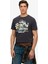Bisiklet Yaka Lacivert Erkek T-Shirt M1012111A-6Q4_VL Tokyo Relaxed Tee 2