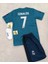 R.e.a.l M.a.d.r.i.d 2018 Cristiano Ronaldo Turkuaz Röveşata Çocuk Forması 4'lü Set ( Byz-Armalı) 1