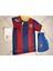 Barcelona Messi 10 Kırmızı Mavi Çocuk Forma 3 Lü Set. Forma+Şort+Çorap 2
