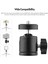 2 Adet Mini Döner Bilyalı Tripod 360 Derece Dönen 1/4 Inç Vida Taki (Yurt Dışından) 4