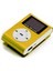 Mini Taşınabilir Mp3 Oynatıcı LCD Ekranlı Altın Renkli Tf Kart Destekli Metal Takılabilir (Yurt Dışından) 1