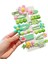 14-8pcs/set Şeker Renkli Karikatür Bowknot Çiçek Saç Klipleri Kız Kızlar Sarı Pembe Saç Tokası Ettes Şapka Çocuk Saç Aksesuarları: 23 (Yurt Dışından) 1