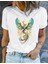 Anka Kuşu Baskılı Özel Tasarım Oversize Tshirt 1