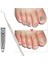 Tırnak Bakımı Kanca Dosya Temizleme Aracı 1 Takım Esnek Pedikür Araçları Batık Ayak Tırnak Düzeltme Elastik Yamalar Pedi (Yurt Dışından) 5
