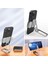 Sanec® 360 Derece Dönen Tüm Telefon Tipleri Ile Uyumlu Metal Telefon Standı Braket 4