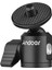 Minik Top Başlıklı Kamera Tripod Adaptörü 1/4 Inç Vida Alüminyum Alaşımlı (Yurt Dışından) 1