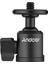Minik Top Başlıklı Kamera Tripod Adaptörü 1/4 Inç Vida Alüminyum Alaşımlı (Yurt Dışından) 5