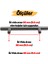 10 Adet Inox Metal Mobilya Mutfak Çekmece Dolap Dolabı Kulbu Kulpu Kulpları (96 mm - 9.6 Cm) 2