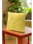 Bohem 4'lü Dekoratif Yastık Kılıfı Kırlent Kılıfı 45 x 45 cm Sarı Ananas Desen 4