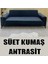 Süet Detaylı Angora Kumaş Üçlü & Çekyat Koltuk Kılıfı 1