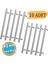 10 Adet Inox Metal Mobilya Mutfak Çekmece Dolap Dolabı Kapak Kulbu Kulpu Kulpları (192 mm - 19.2 Cm) 1