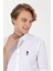 U.s.polo Assn. Erkek Beyaz Dokuma Gömlek G081GL004 3