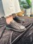 Günlük Unisex Spor Ayakkabı Vegan Deri Bağcıklı Hafif Kalın Yüksek Taban Yürüyüş Sneaker 628 2