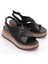 650-22229 Kadin Kalin Taban Sandalet 2