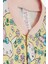 Kız Bebek Pijama Takımı Çiçek Desenli Tavşancık Baskılı 4 Ay-1 Yaş, Sarı 5