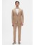 Slim Fit Bej Fitilli Örme Takim Elbise 4EC05ORT01566 2
