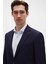 Slim Fit Lacivert Fitilli Örme Takim Elbise 4EC05ORT01566 4