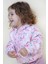 Kız Çocuk Yağmurluk Sevimli Flamingo Desenli 1-5 Yaş, Pudra 4