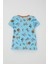 Girls & Boys Erkek Bebek Pijama Takımı Hayvanlar Alemi Temalı 9 Ay-3 Yaş, Bebe Mavisi 4