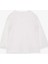 Kız Çocuk Uzun Kollu Tişört Fırıfırlı 3-8 Yaş, Ekru 2