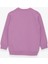 Kız Çocuk Sweatshirt Dostluk Temalı 6-12 Yaş, Eflatun 2