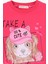 Kız Çocuk Sweatshirt Köpekcik Baskılı 3-7 Yaş, Mercan 4