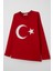 Erkek Çocuk Türk Bayraklı Body 8-14 Yaş, Kırmızı 2