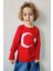 Erkek Çocuk Türk Bayraklı Body 8-14 Yaş, Kırmızı 5