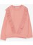 Kız Çocuk Sweatshirt Güpürlü 4-9 Yaş, Somon 1