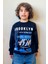 Erkek Çocuk Sweatshirt Yazı Baskılı 7-12 Yaş, Lacivert 1