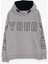 Erkek Çocuk Yazı Baskılı Sweatshirt 9-16 Yaş, Gri Melanj 5