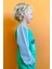 Girls & Boys Erkek Çocok Sweatshirt Yazı Baskılı Cepli 5-10 Yaş, Yeşil 2